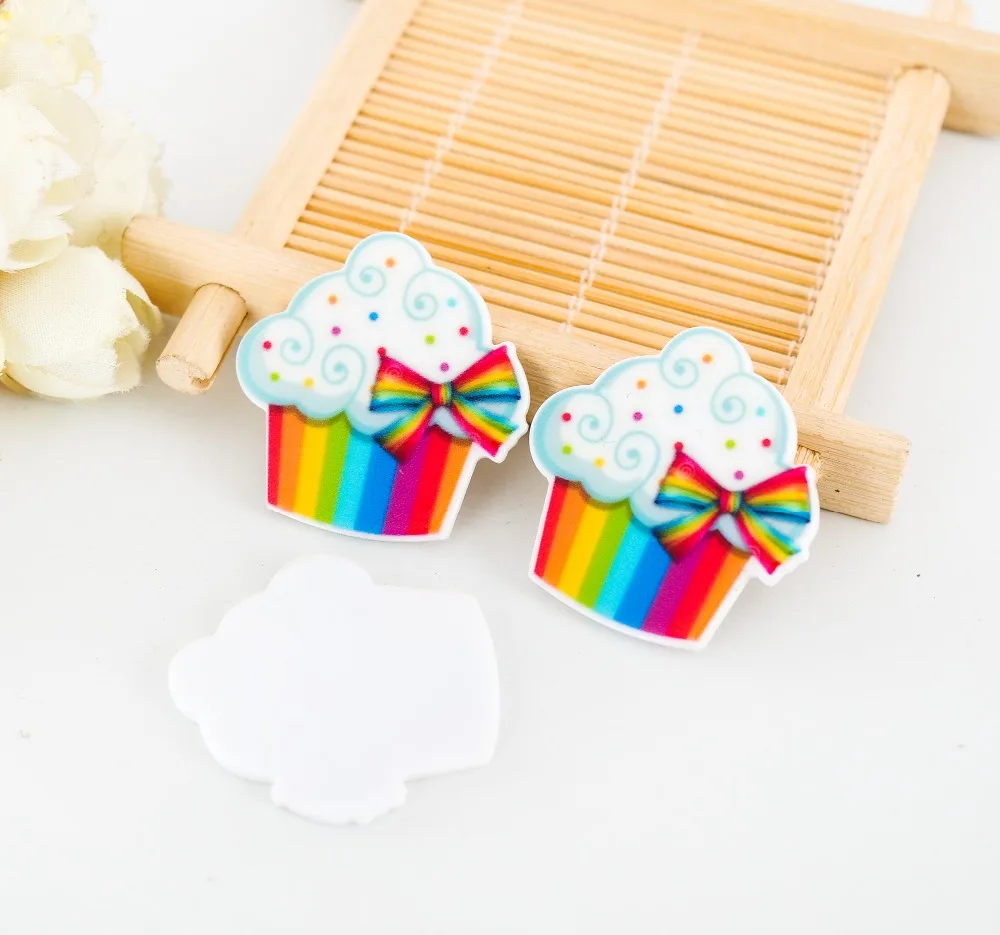 10 шт./лот DIY кабошоны из смолы аксессуары плоская задняя сторона planar sweet | Дом и сад