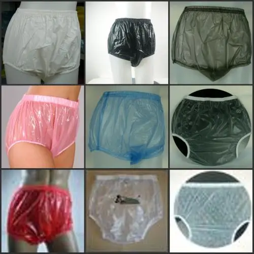

10 pieces * ADULT BABY diaper incontinence PLASTIC PANTS P005 +Full Size.