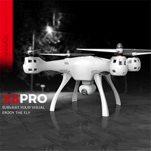 X8 PRO hd профессиональная камера wifi беспилотный Квадрокоптер FPV com камера gps Дрон цветной пакет helicoptero de пульт дистанционного управления