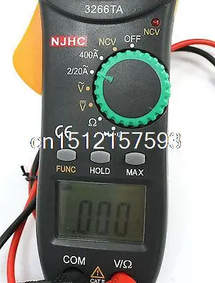 Цифровой зажим измеритель напряжения тока с ЖК дисплеем|clamp meter|clamping clampclamp current meter