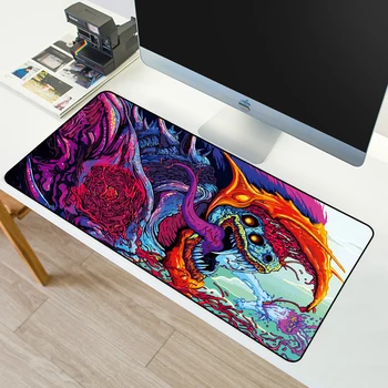 

SOVAWIN Mouse Pads XL Mousepad Rubbe 900x400mm Anime Gaming mouse pad Slip Natural CS GO Non-slip Large with Locking Edge