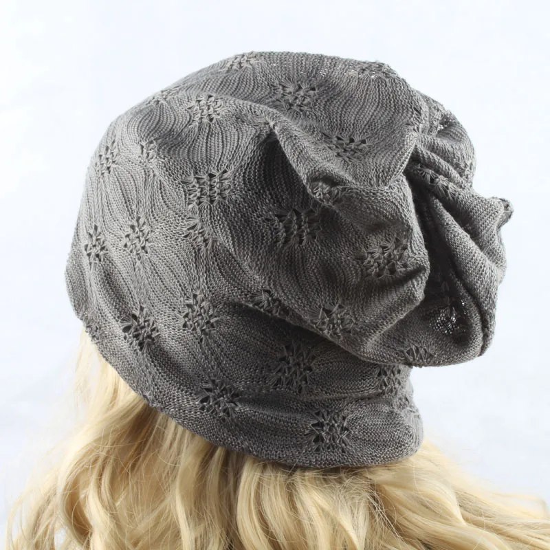 Женская Вязаная Шапка бини с кружевом Повседневные шапки на осень и весну 2019|beanies