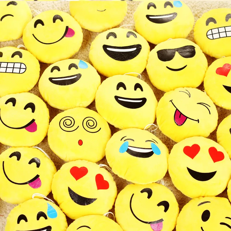 emoji pillow smiley QQ expression pendant smiley doll cartoon doll