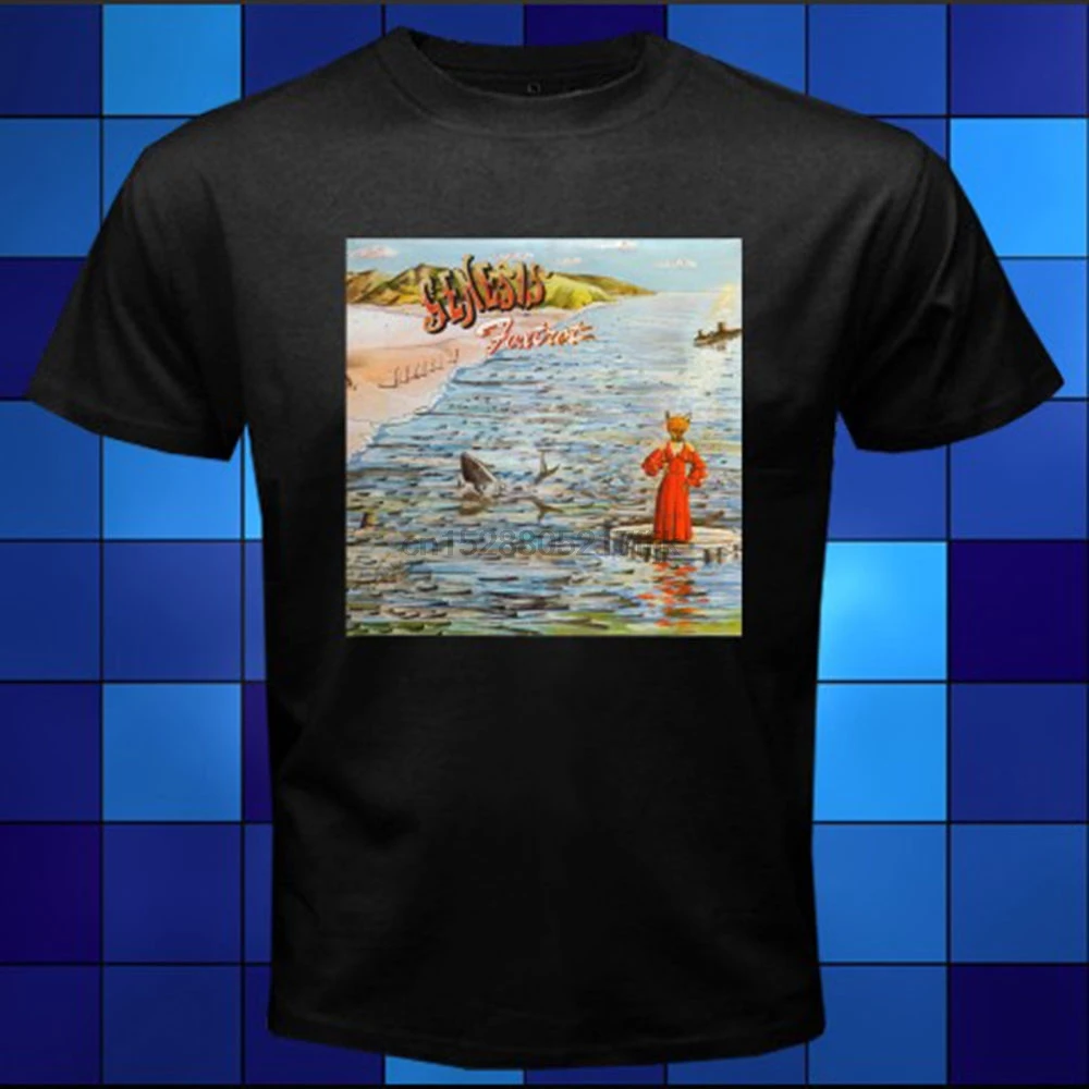 Новый GENESIS Foxtrot 1972 альбом рок группа Мужская футболка|Футболки| |