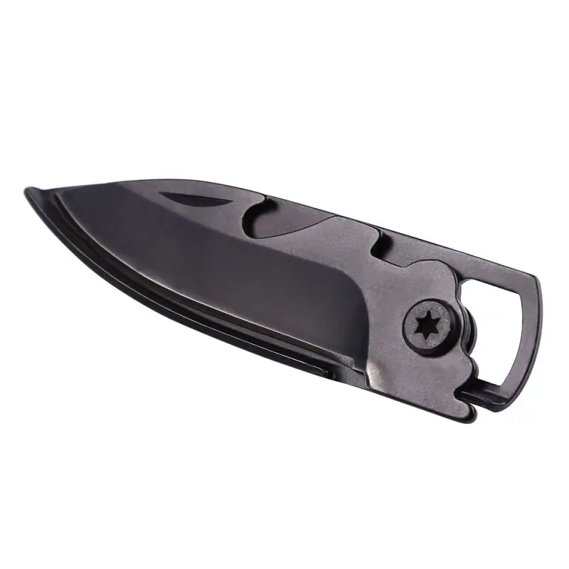 

EDC Gear Outdoor Creative Multi-tool Knife Folding keychain pendant bottle opener Stainless Steel folding knife