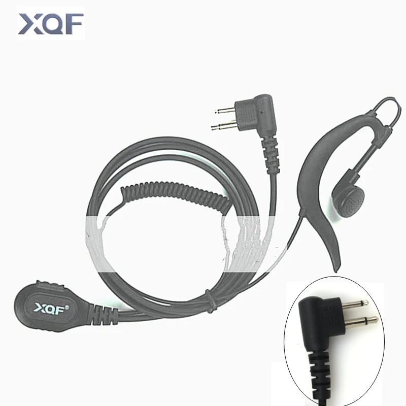 

2 Pin G Shape Earpiece Headset for Motorola GP88 GP300 GP308 GP2000 GP3688 CP040 EP450 PTX600 PRO1150 Sprit Series Walkie Talkie