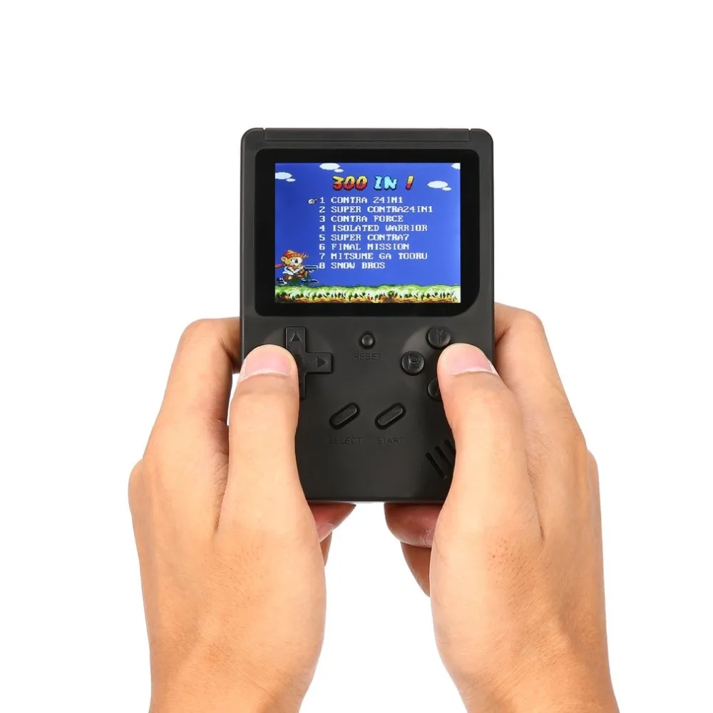 S6 Mini Retro Gaming  Handheld Gaming Console Built-in 168 Games Console Classic Games Handheld Game Player