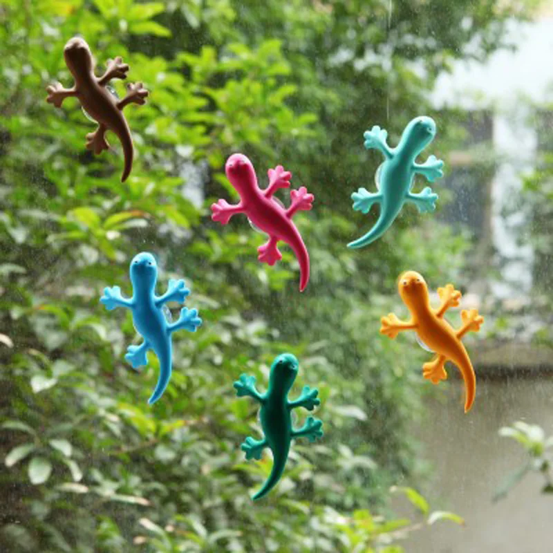 2Pcs/1Set Car Air Freshener Lovely and Cute Gecko Car Air Purifer