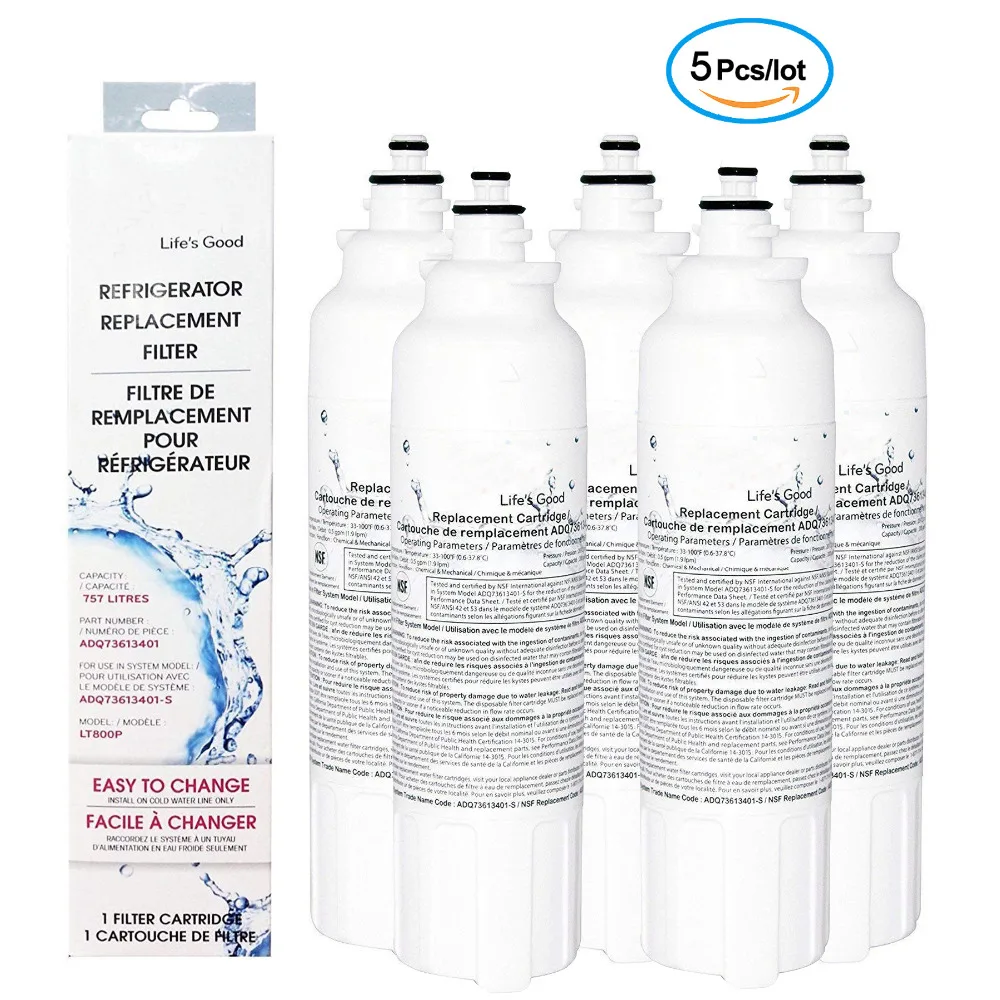 

Free Shipping Household Kitchen Direct Drinking Carbon Refrigerator Water Filter Replacement for Lt-800p 5 Pcs/lot