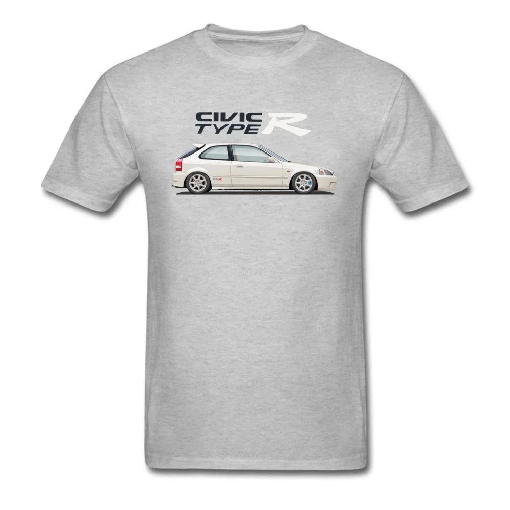 Newest Male Tops Shirts Civic Type R EK 55 Design T Shirt Cotton Short Sleeve Street T-shirts O-Neck Drop Shipping Civic Type R EK 55 grey