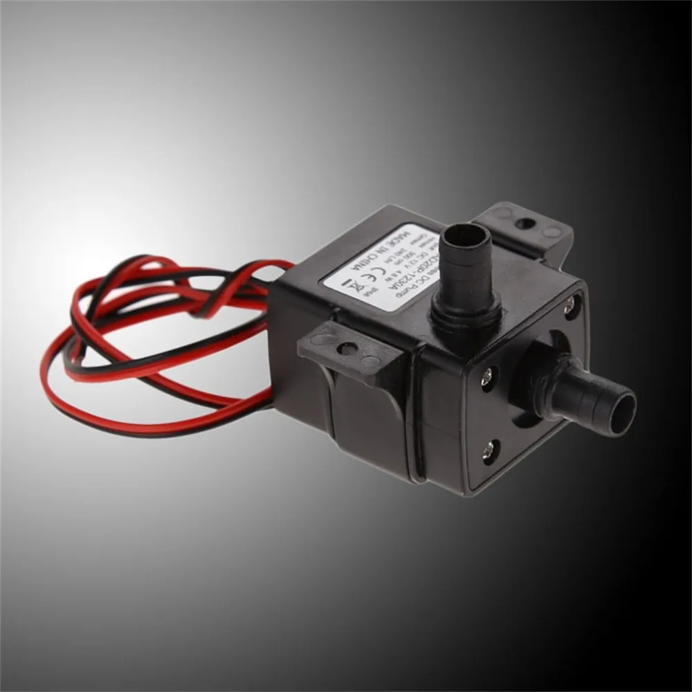 

2017 Newest Genuine DC Water pump 240L/H 12V Mini Ultra Quiet Black Pump