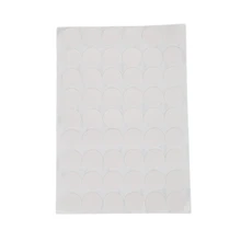 Promotion! Wardrobe Cupboard Self-adhesive Screw Covers Caps Stickers 54 in 1 White