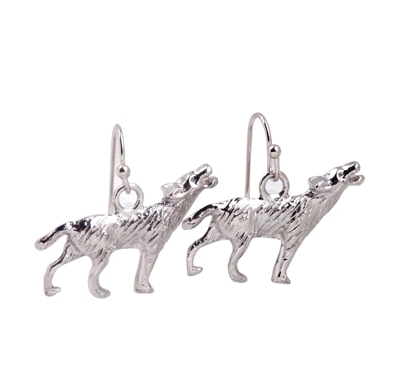 

12Pairs Earrings Fashion various animal charm Dangle Earrings Silver Color Tone Drop Earrings