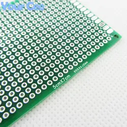 5X7 см 5*7 см Double Side Прототип pcb Универсальный макет печатные платы для Arduino 1,6 мм 2,54 мм стекло волокно