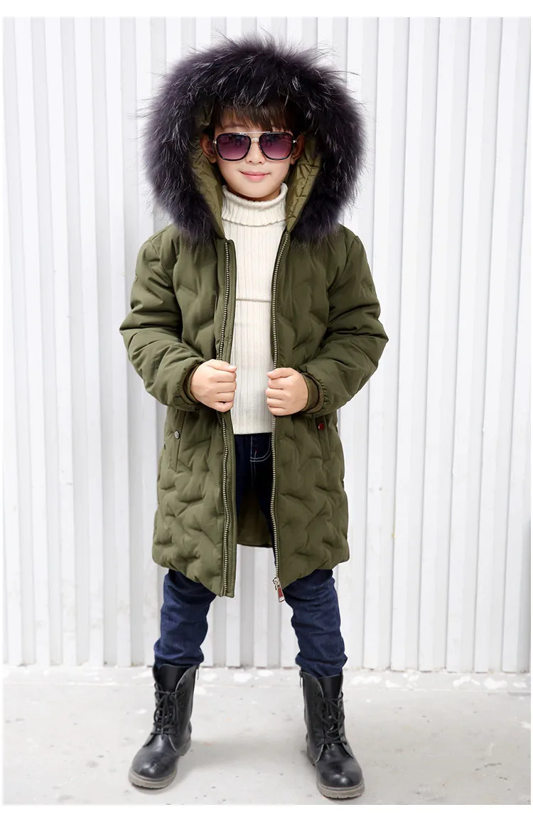 fur hooded long children's winter jackets for boys white duck down coats kids outerwear boys winter teenage boys winter coats  2 3 4 5 6 7 8 9 10 11 12 13 14 15 years little big boy clothes winter jacket warn coats boys winter clothes (24)