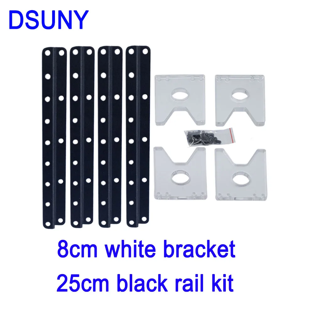 

8cm White bracket and 25cm Black Rail Kit for PopBloom Light Acceassry