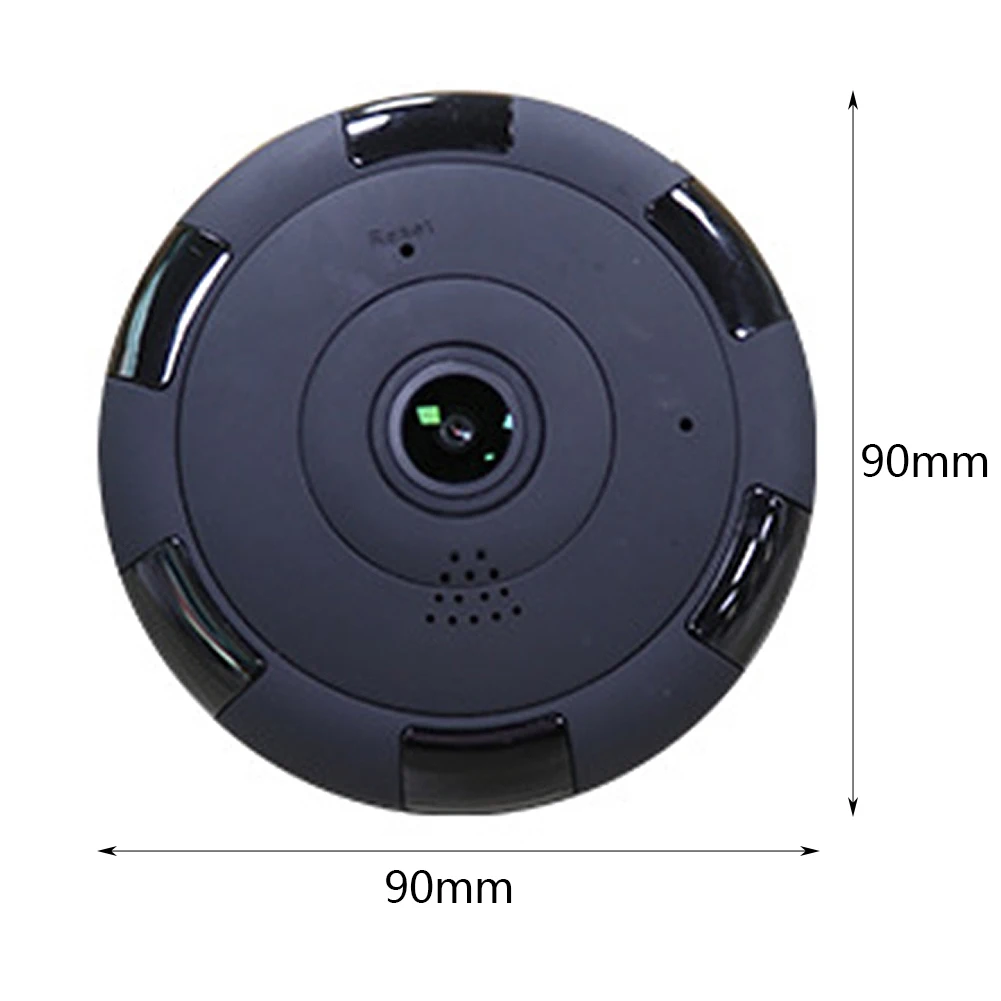 Беспроводная домашняя Безопасность Аудио Интеллектуальная камера 360 ° панорамный DIY HD рекордер Беспроводное видео ночного видения wifi охранная сигнализация