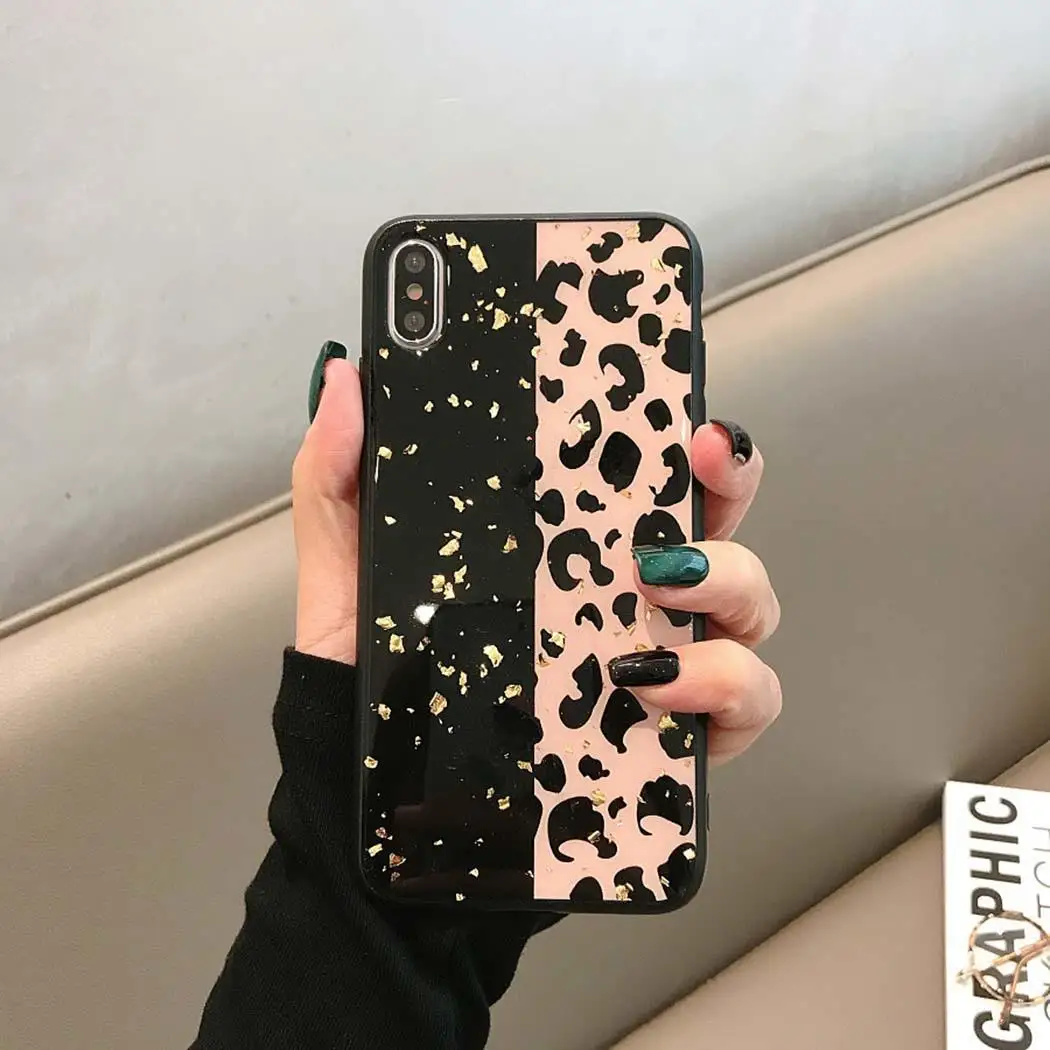 Durable Practical Shock Absorption Print Soft Back Black Blue Pink Cover Mobile Phone Case | Мобильные телефоны и