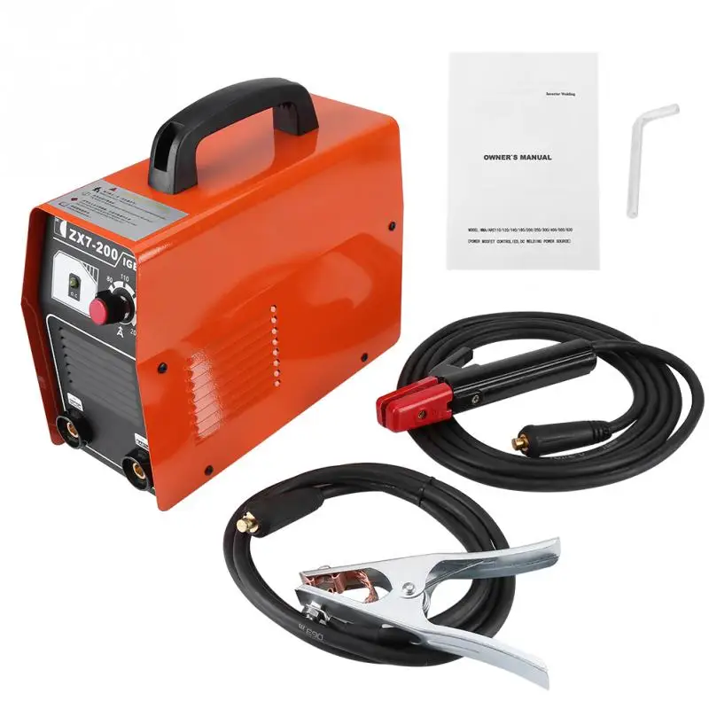 Buy Portable ZX7 200 IGBT DC Inverter Welder Equipment Welding Machine Single