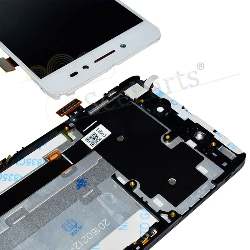 LCD For 5.0 Lenovo S90 LCD Display Touch Screen Digitizer Assembly With Frame S90-T S90-U S90-A Replacement Parts (5)