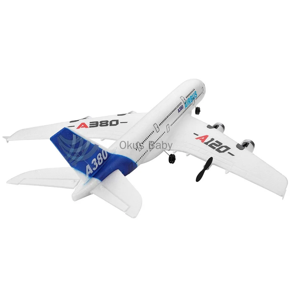 2019 Brand New RC Airplane 2.4GHz 510mm Wingspan 3CH RC Plane Gliders Coreless motor Fixed Wing RTF Plane Toys Kids Gifts