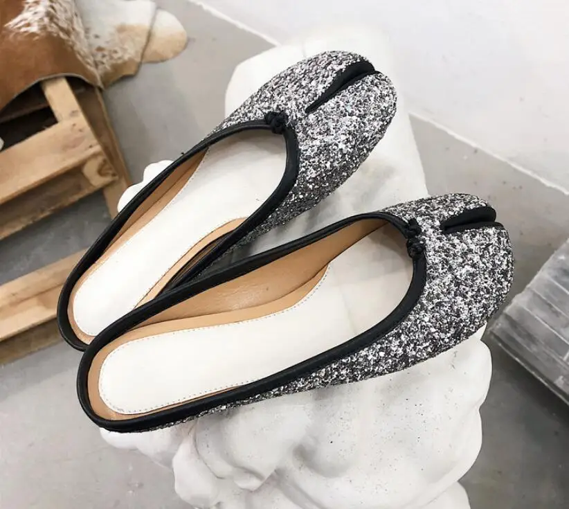 Stylesowner/Женская обувь; раздельные женские тапочки; лоферы; Лидер продаж; модная обувь без застежки; женская обувь для отдыха на плоской подошве