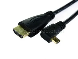 

Xiwai 90D Left Angled Micro HDMI Cable for Xoom XT800 Droid X