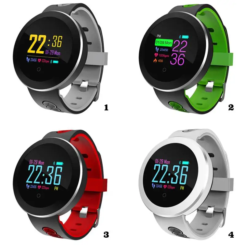 

Q8 Pro Color Screen Smartwatch Sports Fitness Heart Rate Blood Pressure Monitoring Smart Bluetooth Watch for Android IOS Hot