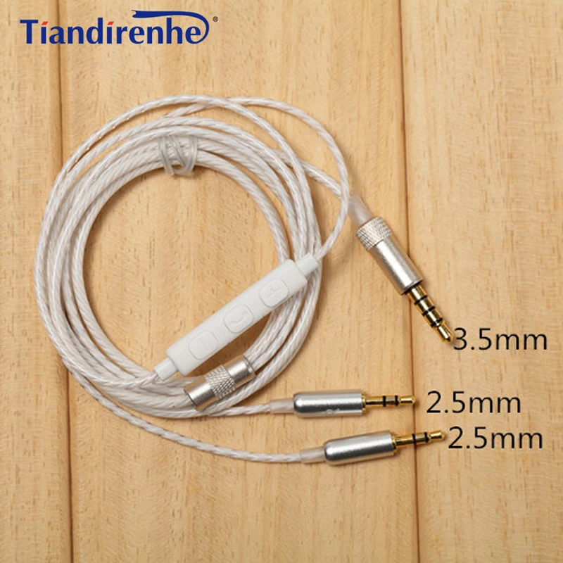 Кабель для наушников Tiandirenhe Sol V8 V10 V12 X3 3 5 мм папа-2 Мужская гарнитура сменный