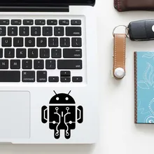 Android Robot Laptop Decal Trackpad Sticker for Apple Macbook Pro Air Retina 11 12 13 15 inch Mac Book Touchpad Skin Sticker