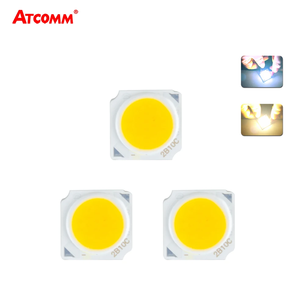 

30V LED Matrix Diode Array 3W 5W 7W 10W Integrated COB LED Light High Lumen Floodlight Projector Light Source 9V-34V