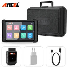 Buy Original Ancel 12 V Car Digital Battery Checker Tester Alternator 6 LED Lights Display for Cars Vehicle Motorcycle Batteries Free Shipping
