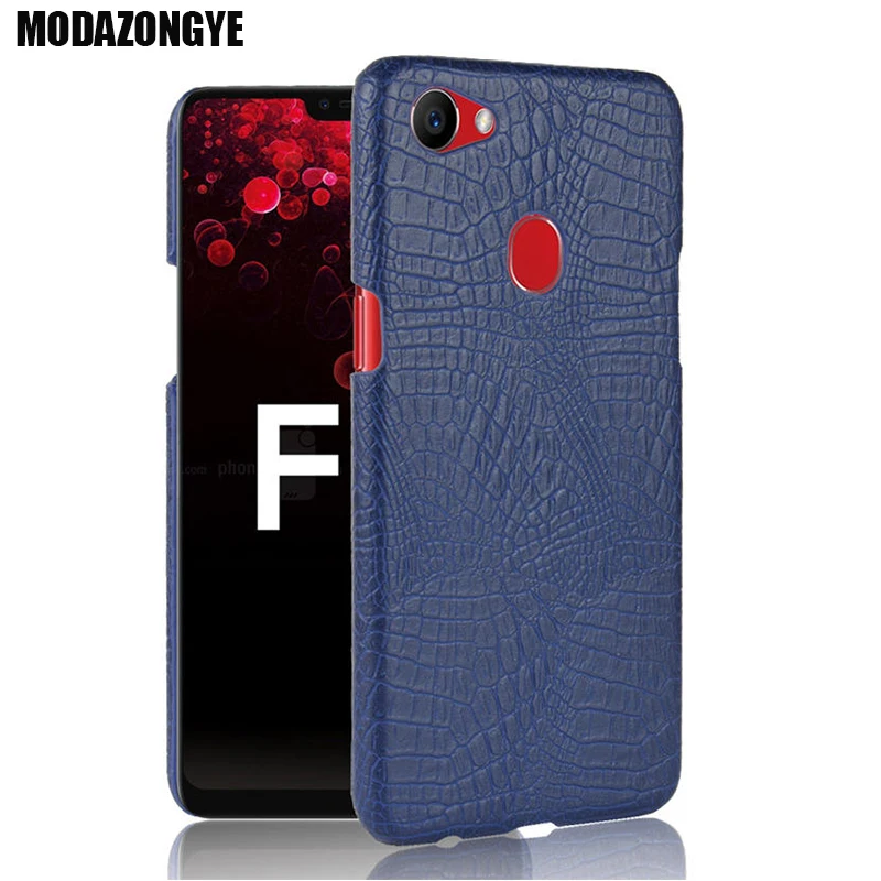 OPPO F7 Case OPPO F7 Case Cover Luxury Hard Back Cover PU Leather Phone Case OPPO F7 CPH1819 CPH1821 F 7 Case Protective