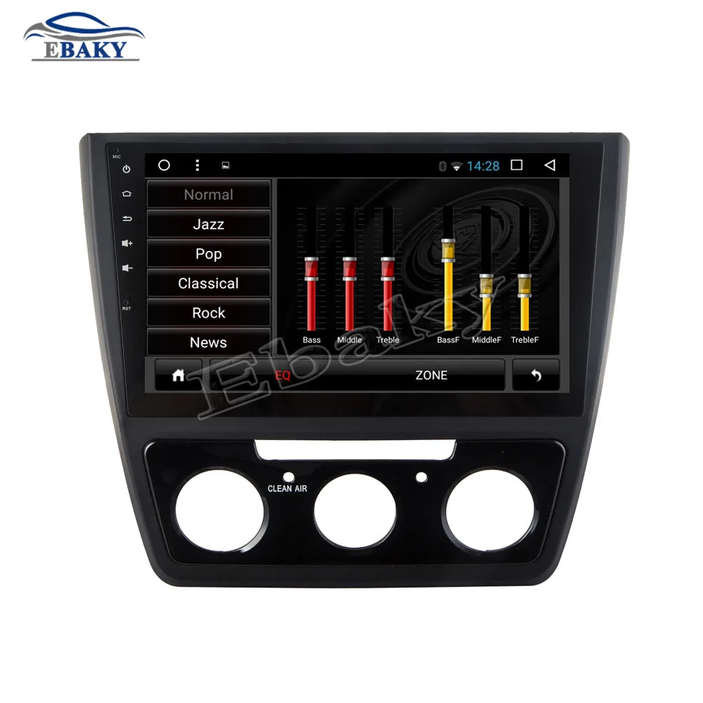 Flash Deal NaviTopia 10.1inch 1GB/2GB RAM Quad Core/Octa Core Android 7.1/8.1 Car DVD Radio for SKODA YETI 2016- with GPS/wifi/maps 19