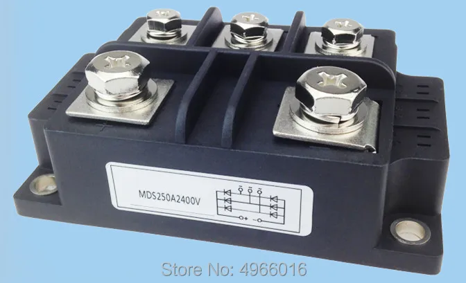 MDS250A2400V электромагнитный трехфазный модуль моста для выпрямления тока DJ оборудование аксессуары