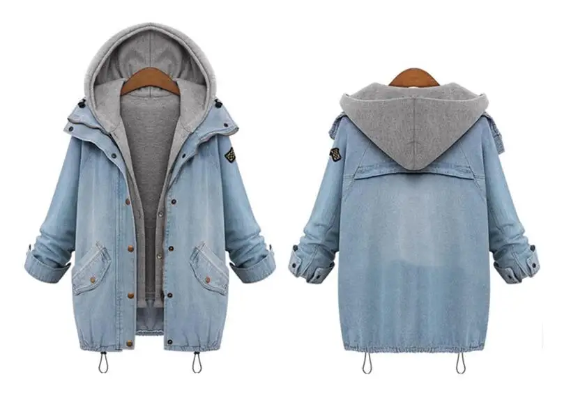 Парки из джинсы