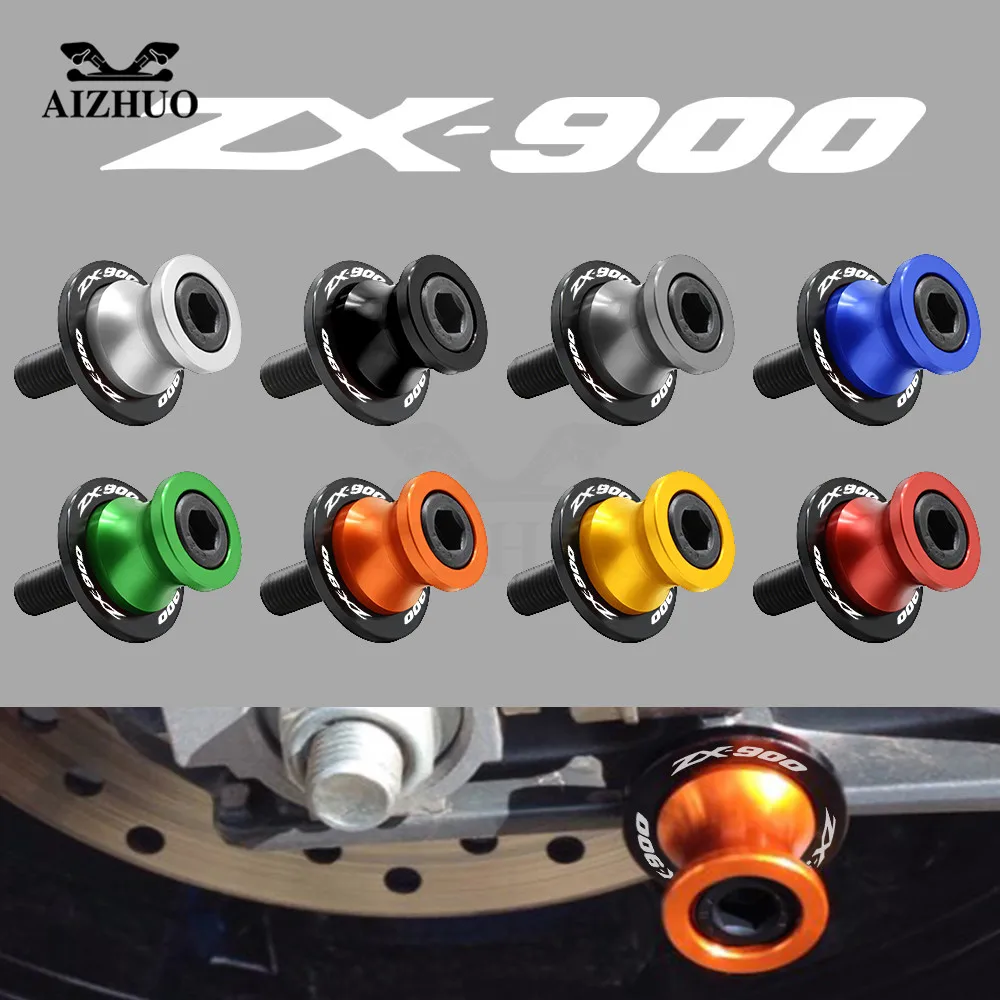 10mm Motorcycle Swingarm Sliders Spools Slider Rear Swingarm Stand For Kawasaki Ninja ZX-9R ZX9R ZX 9R ZX900 ZX 900 1998-2003