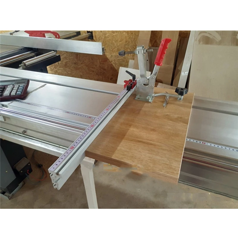 

600mm Aluminium Profile 75mm Height with T-tracks For Woodworking Workbench DIY Modification Wood Working Accessories