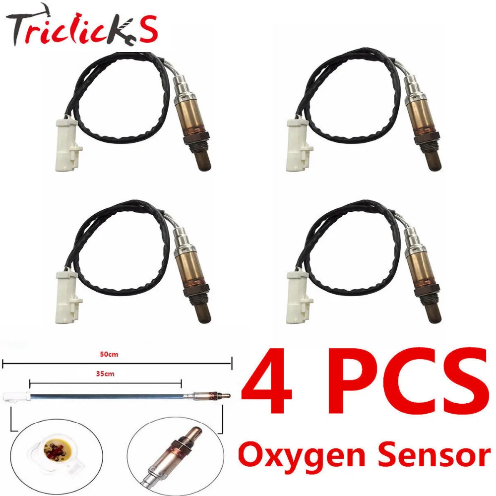 Triclicks 4x New Oxygen Sensor Plug font b Automobiles b font Sensors 11171843 15717 font b