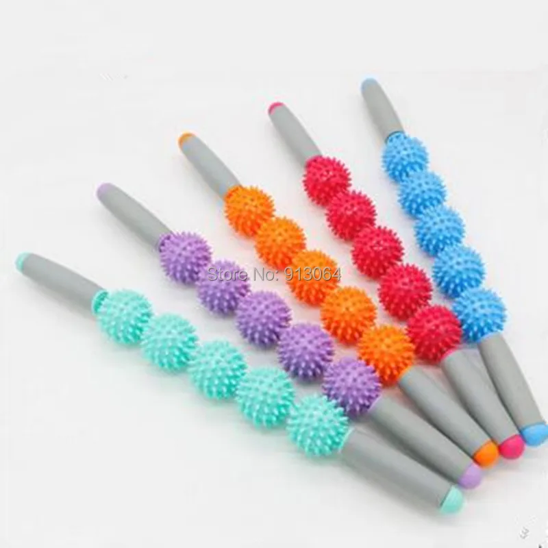 Ball massage relaxing muscle massage roller yoga stick hedgehog massage