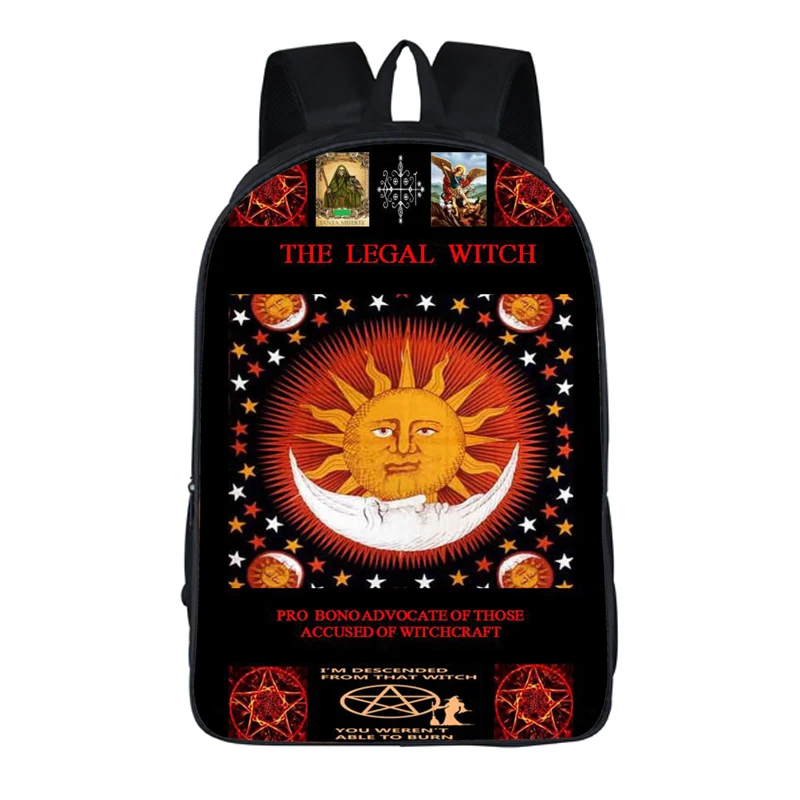 

Supernatural prints Backpack Women Bags Students School Bag For Girls Boys Rucksack mochila Private customize