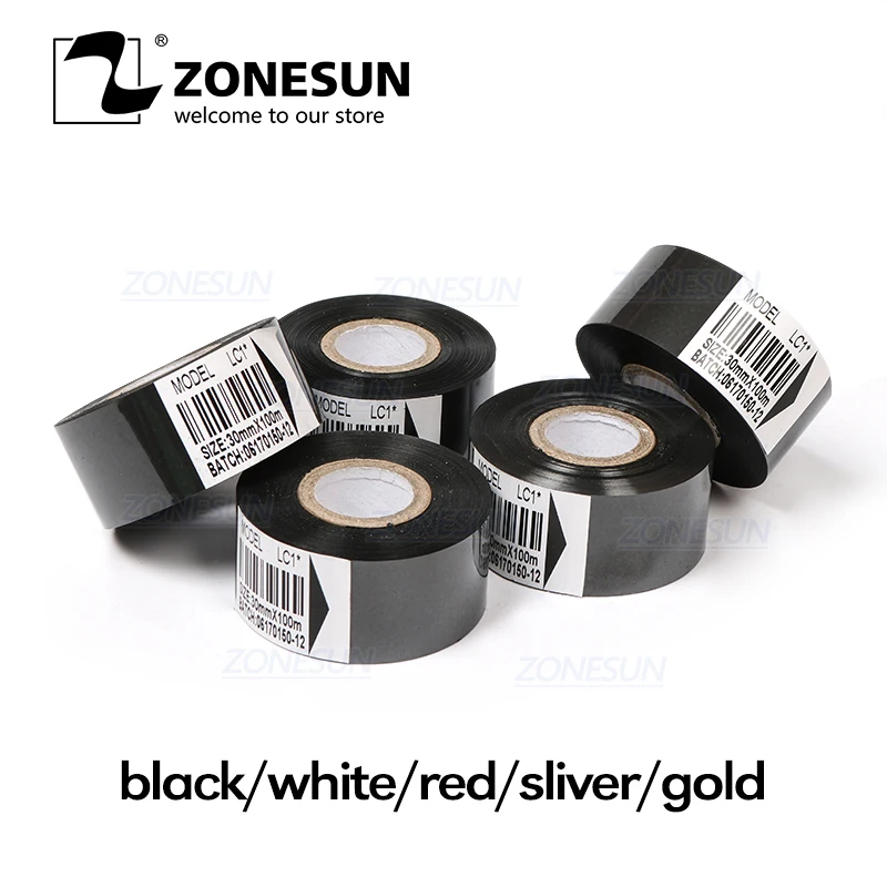 Date Code Thermal Ribbon of Ribbon Printing Machine font b Printer b font Accessory Ribbon for