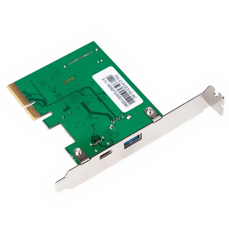 H1111Z PCI Express к USB3.1 USB-C+ USB3.1 type-A плата контроллера до USB3.1 Gen-II 10 Гбит/с супер скорость+ набор микросхем ASM3142