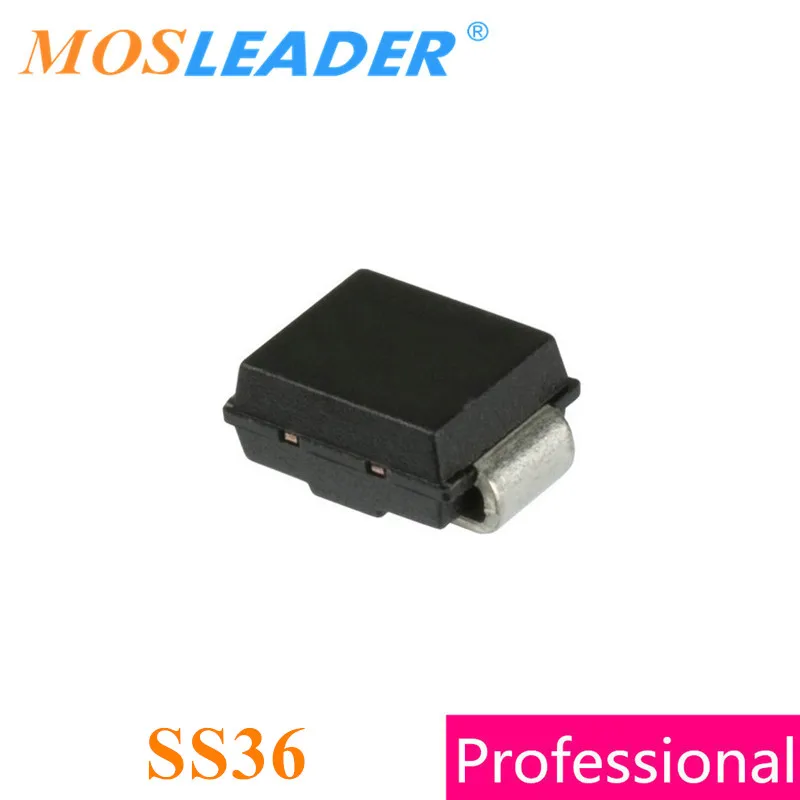 Mosleader SS36 SMB 3000 шт SR360 SB360 3A 60V сделано в Китае высокое качество