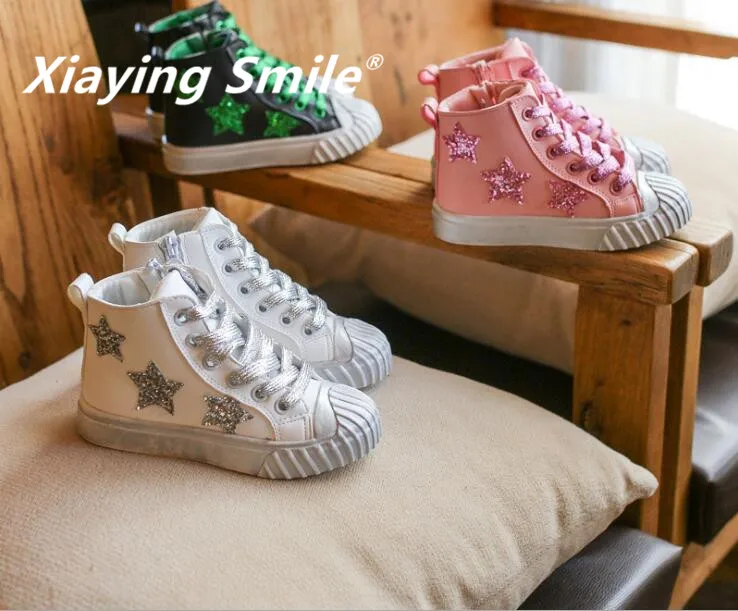 

2017 Lja-d Baby Girls Boys Shoes Children Loafer Kid Shoes Spring Autumn Soft and comfortable Fashion Anti Slip Sports Shoes