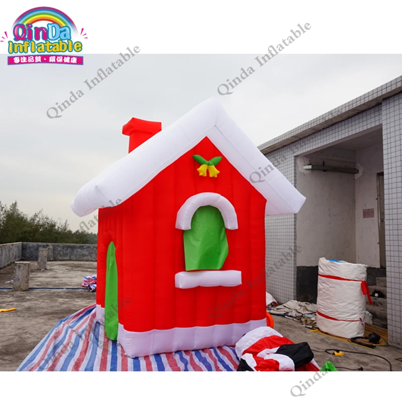  Best-selling Inflatable Santa Claus Inflatable Christmas House For Outdoor Decoration