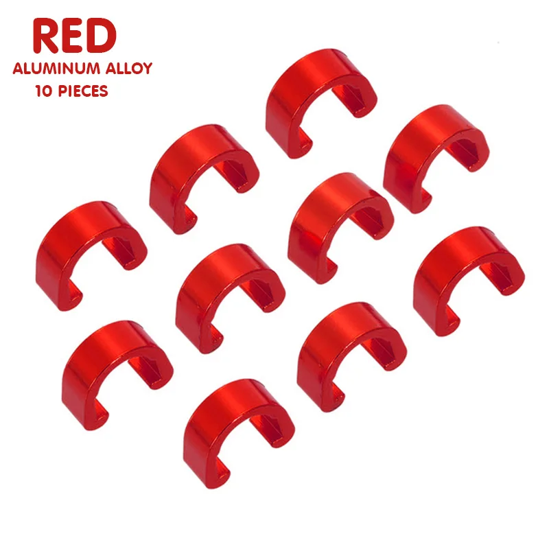 

Bike Disc Brake Cable Sets Pipe Line Deduction Transmission Pipe C type line Pipe Buckle Cable Organizer