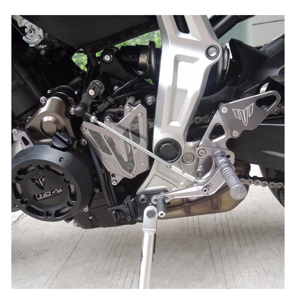 Мотоцикл с ЧПУ Двигатель статора чехол Крышка двигателя защитная крышка протектор для YAMAHA MT-07 MT07 FZ-07 FZ 07