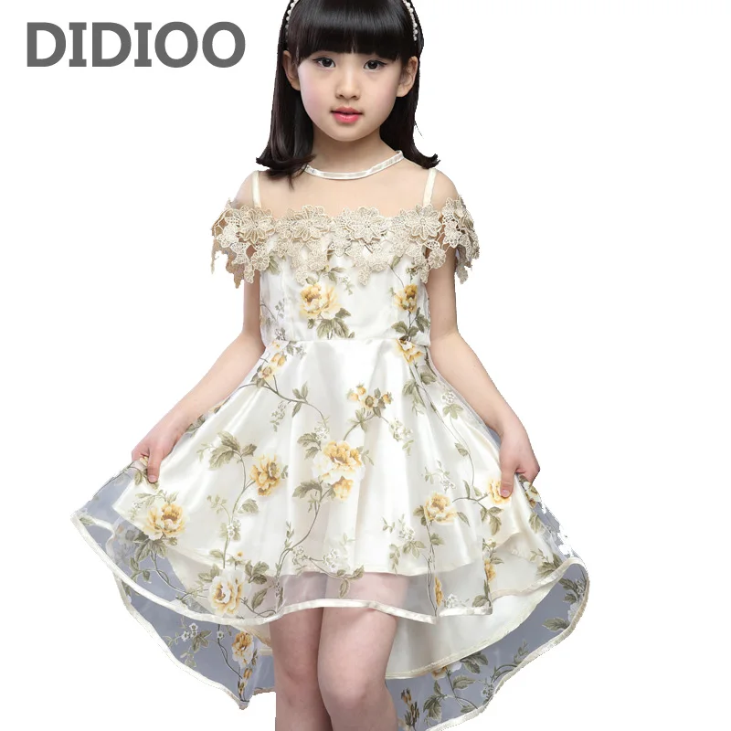 Voile Dresses for Girls Summer Flowers Dresses Kids Dovetail Dress Children Clothes Infant Vestdios 9 10 12 Years Princess Dress Voile Dresses for Girls Summer Flowers Dresses Kids Dovetail Dress Children Clothes Infant Vestdios 9 10 12 Years Princess Dress