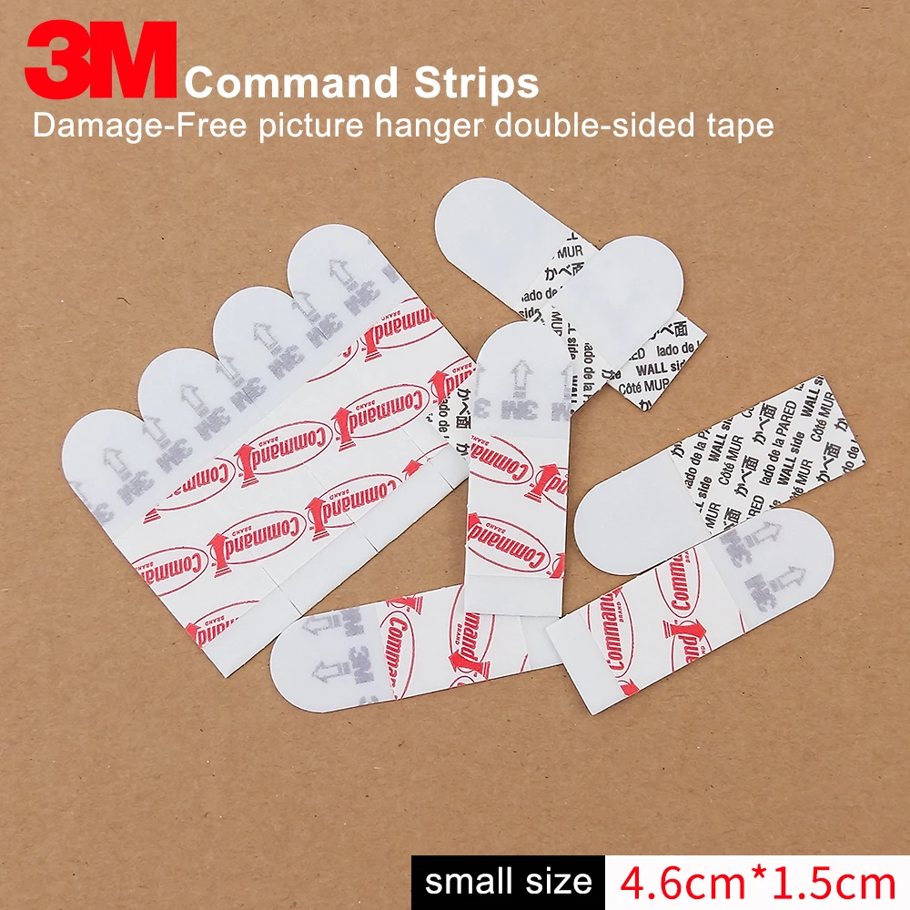 3M command magnetic strips 3m command adhesive strips Picture Removable  Hanging Interlocking Fastener damage free hanging - AliExpress
